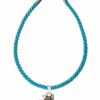 Kordelkette mit Edelweiß-Anhänger 102001