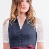 Dirndlbluse Spitze weiß Stretch Emma 016605