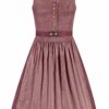 Midi Dirndl 65 cm altrosa Carrie 010031 - limitiert