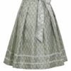 Trachtenrock midi 65 cm salbei Maike 013021