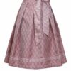 Trachtenrock midi 65 cm rosenholz Maike 013022