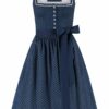 Midi Dirndl 65 cm Anni 011889 blau