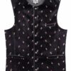 Trachtenweste schwarz Samt Vittorio 013728