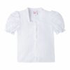 Kinder Dirndlbluse weiß 001267