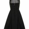 Midi Dirndl 70cm Gastro schwarz Nicole 130915