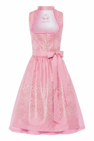 Midi Dirndl 65cm rosa Nicki 132514