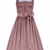 Midi Dirndl 65 cm rosenholz altrosa Adele 010054