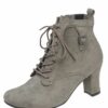 Damen Trachtenstiefel grau Denise 011182