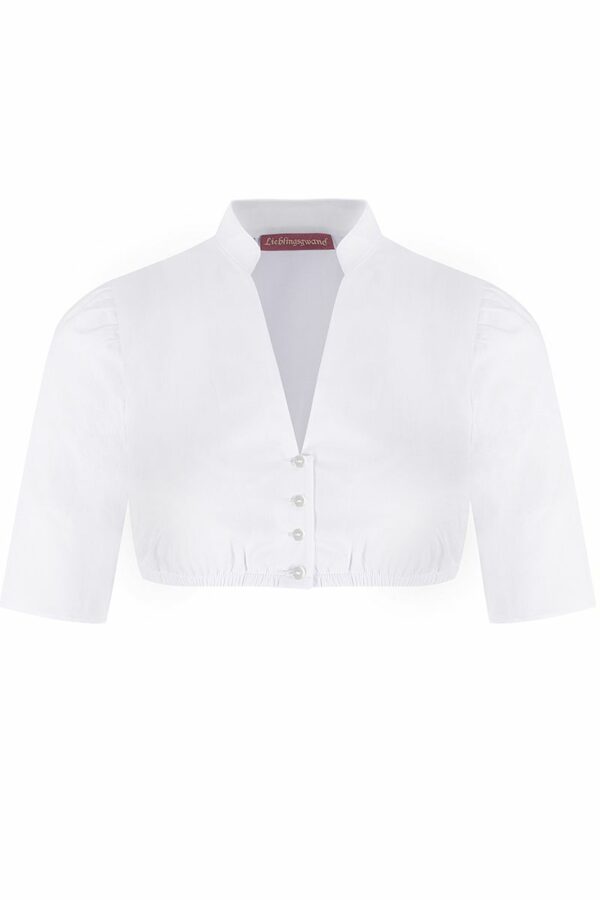 Dirndlbluse weiß Veronika 015341