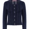 Trachten Strickjacke dunkelblau Lisa 015297