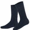 Trachtensocken kurz dunkelblau 005896