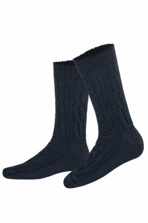 Trachtensocken kurz dunkelblau 005896