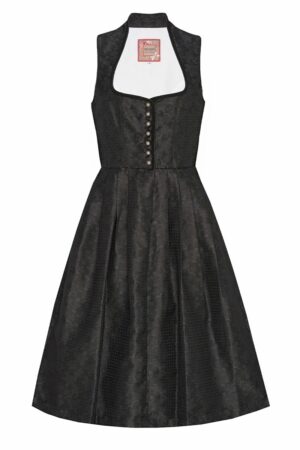 Midi Dirndl 70cm Gastro schwarz Ronja 005599