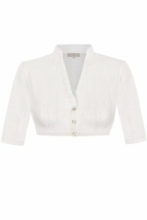 Dirndlbluse Spitze creme Stretch Lisa 011101