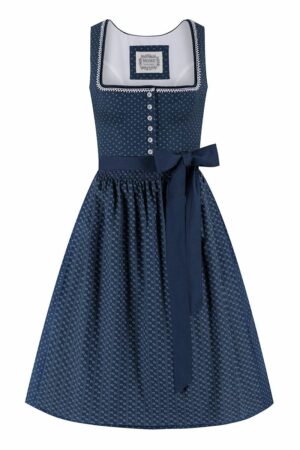 Midi Dirndl 65 cm Anni 011889 blau