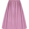Dirndlschürze midi 70cm altrosa gemustert Claudia 007393