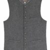 Trachtenweste grau Loden Viktor 013731