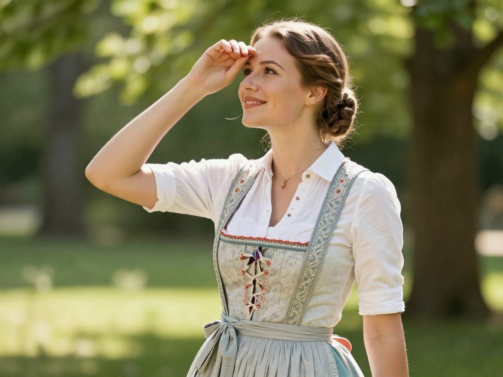Dirndl Styling Sommer