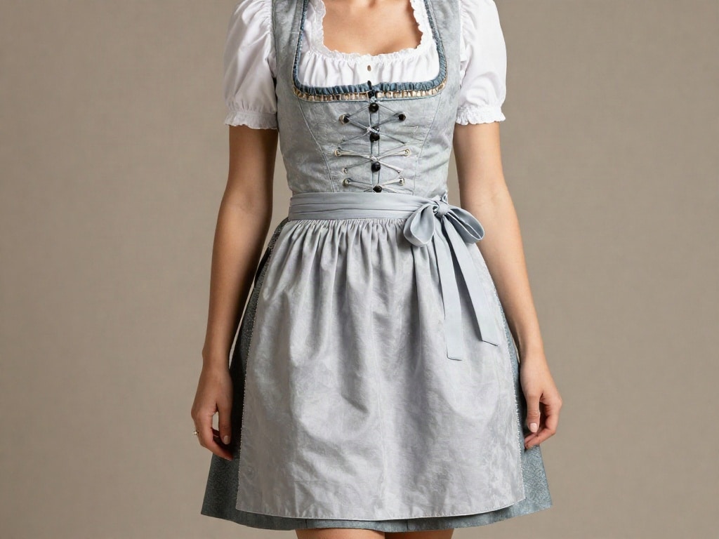 Dirndl Bauch kaschieren