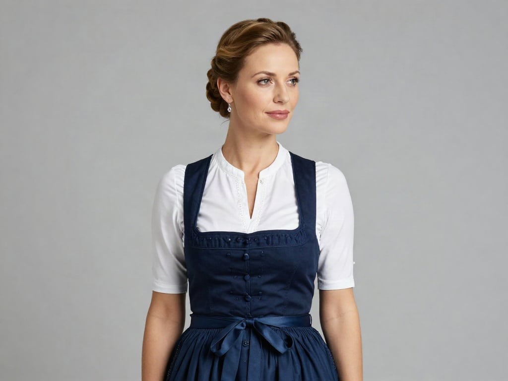 Dirndl Styling schlicht