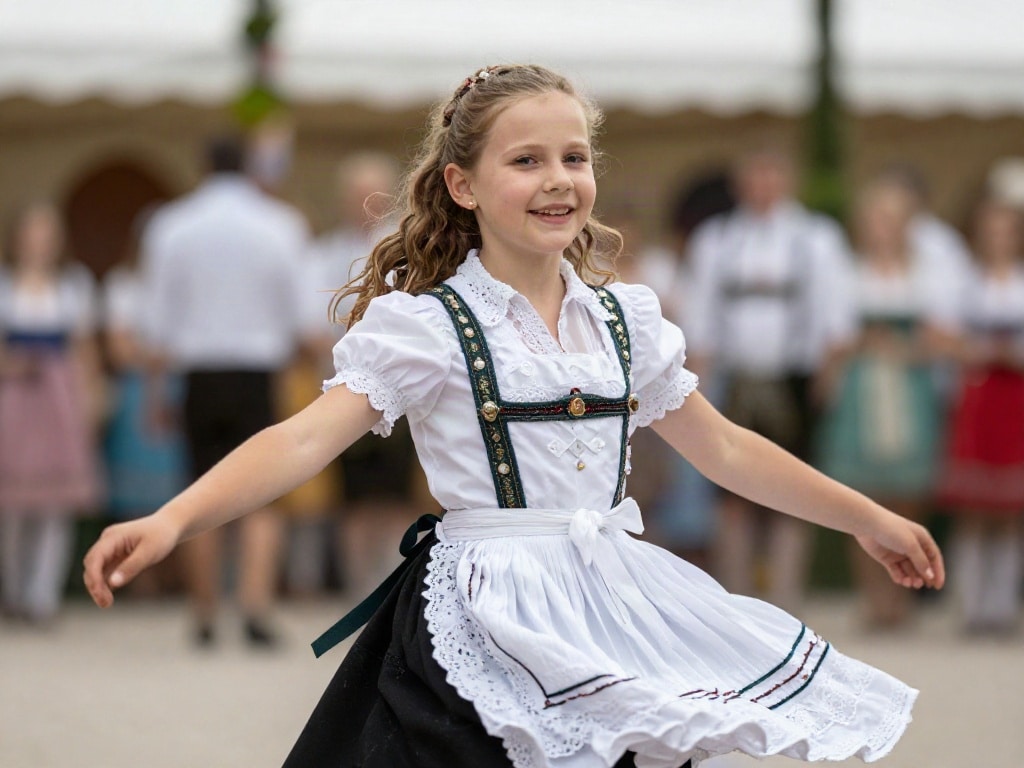 Dirndlbluse Mädchen