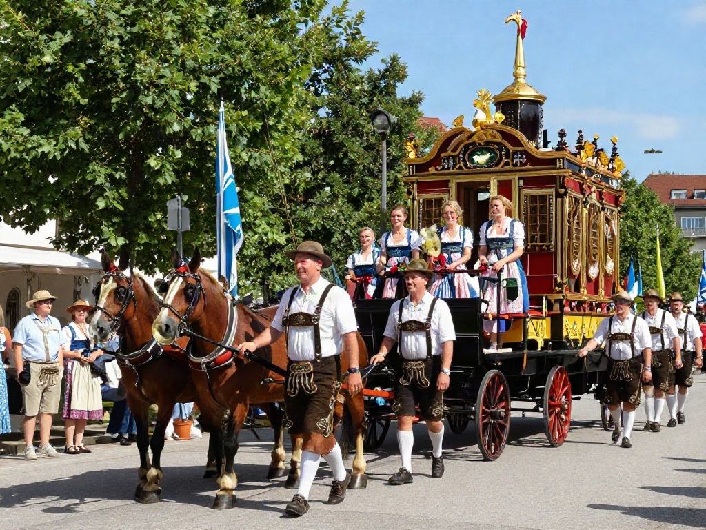 Oktoberfest Einzug