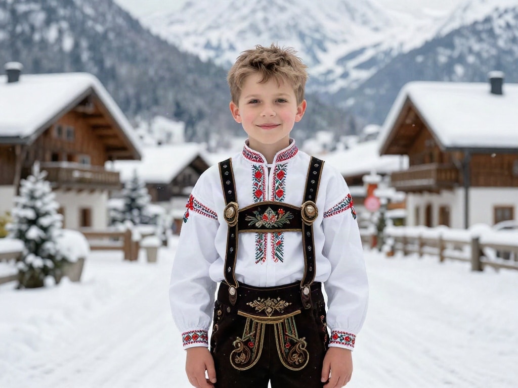 Kindertracht Weihnachten