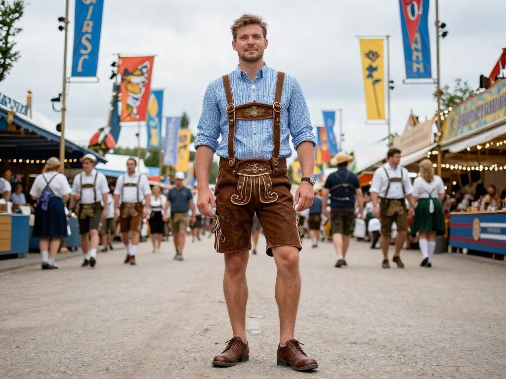 Volksfest Lederhose
