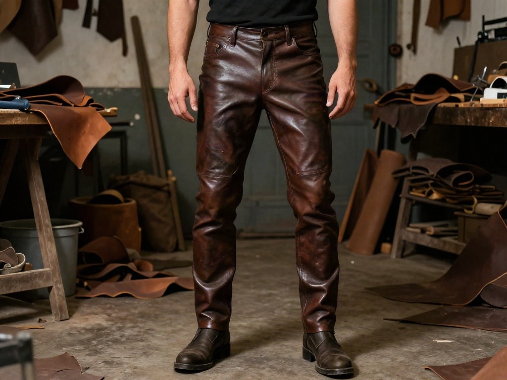 Lederhose eintragen