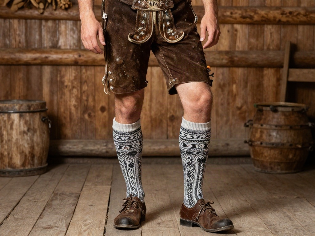 Socken zur Lederhose