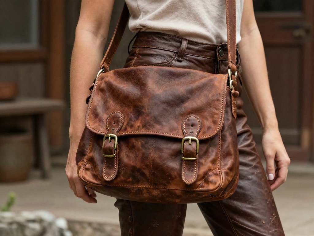 Handtasche zur Lederhose Damen