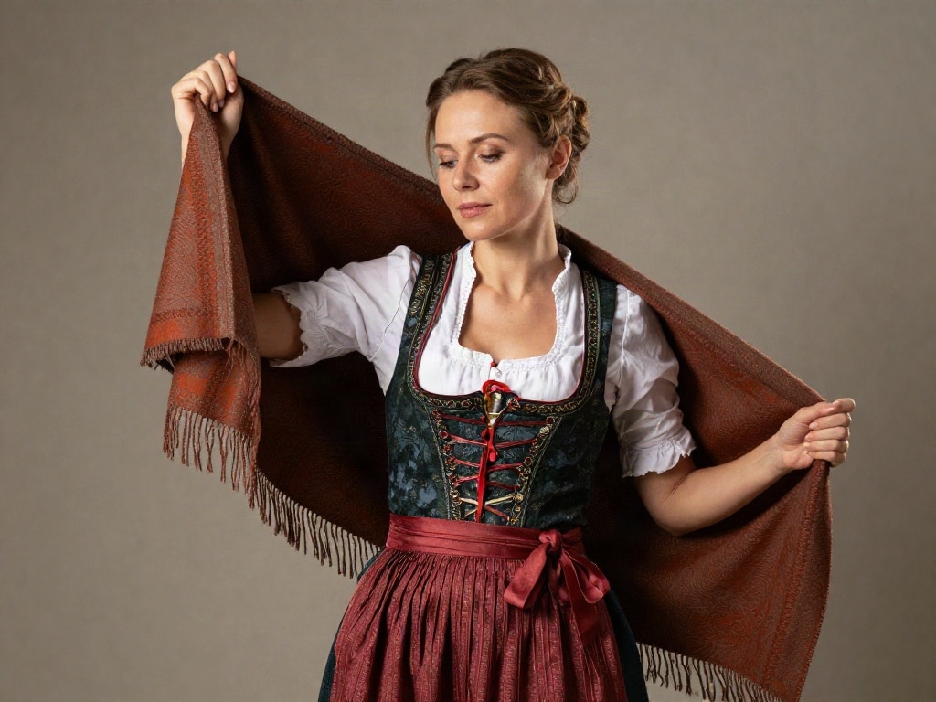 Trachten Schal