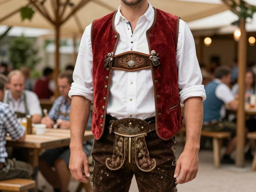 Weste zur Lederhose