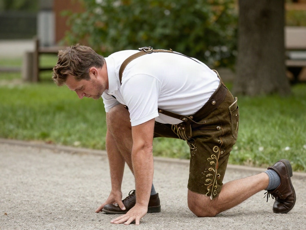 Lederhose Passform